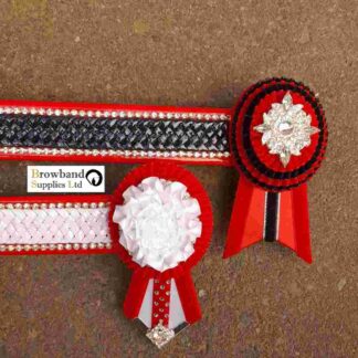 16" full size browbands